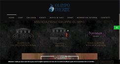 Desktop Screenshot of olimpotherme.com