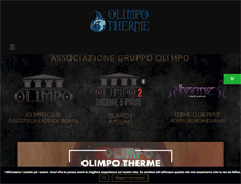 Tablet Screenshot of olimpotherme.com